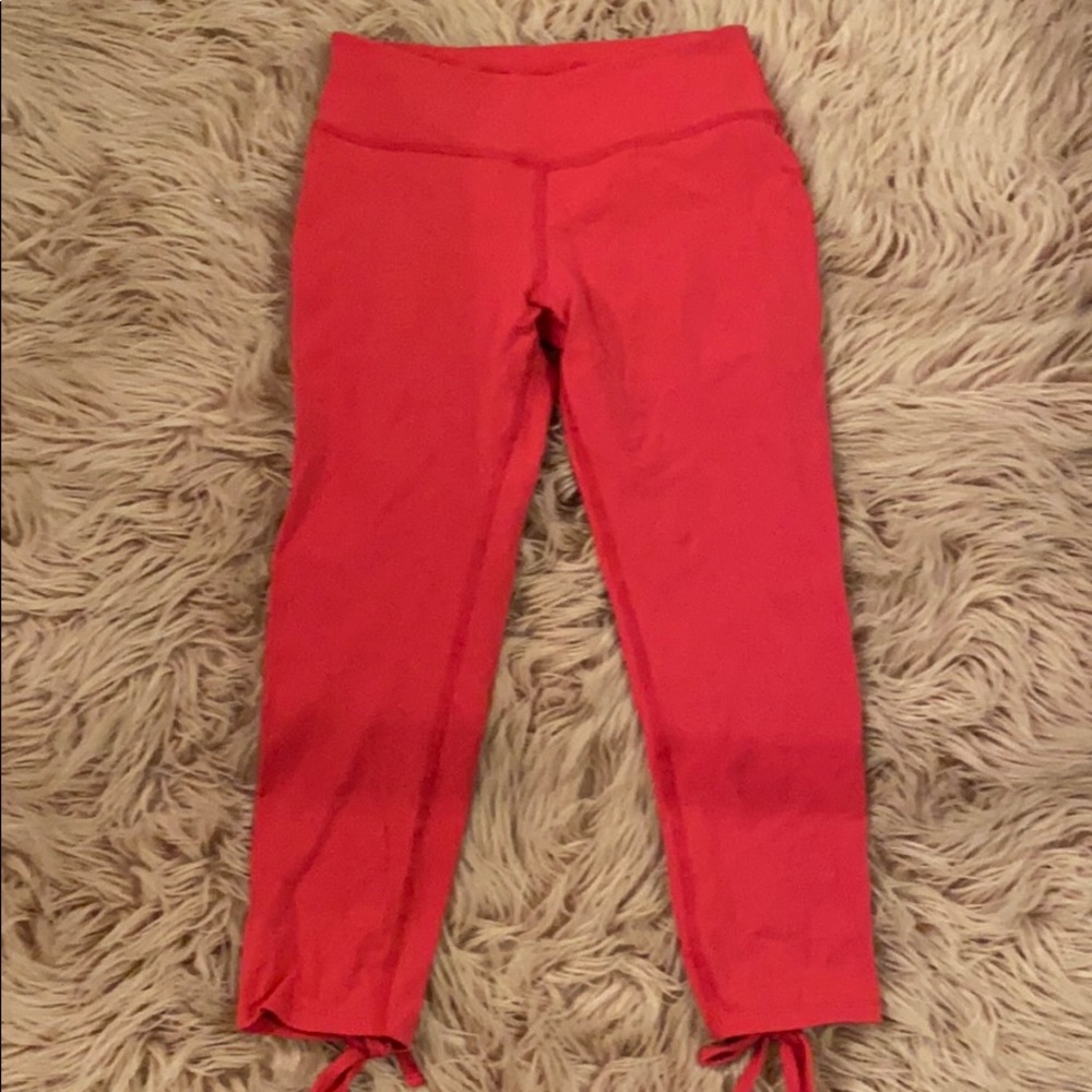 beyond yoga hot pink leggings